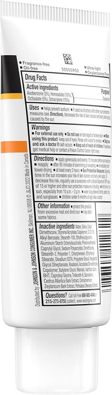 Neutrogena Face Sunscreen, Broad Spectrum SPF 50 Clear Face, Break out Free Loti