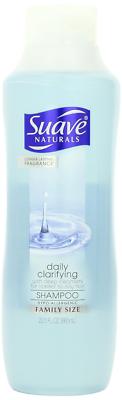 Suave Essentials Formerly Naturals Shampoo, Daily Clarifying - 22.5oz.