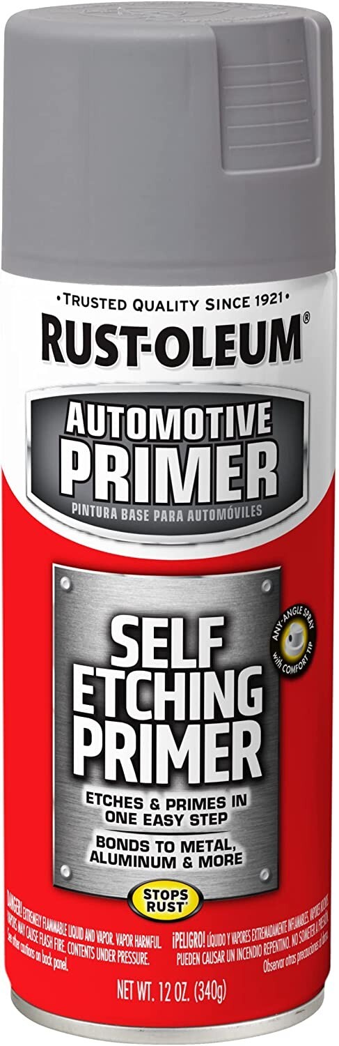よほほ Rust-Oleum 249322 Automotive Self Etching Primer Spray 12 oz