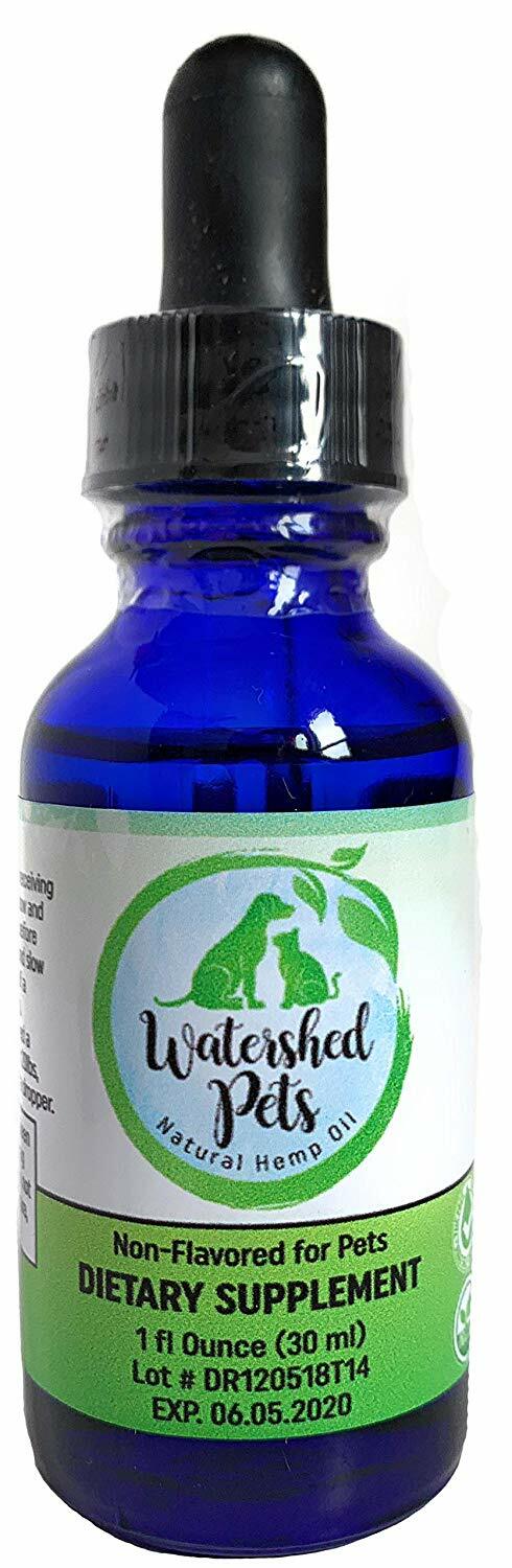 Pets Natural Hemp Oil Dogs, Cats, Rabbits, Horses, Birds 250mg 3rd Party Tested