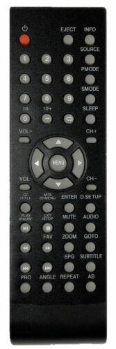 Ghyrex New Remote For Proscan Curtis Tv/dvd Combo Pldv321300 Pledv1520ac