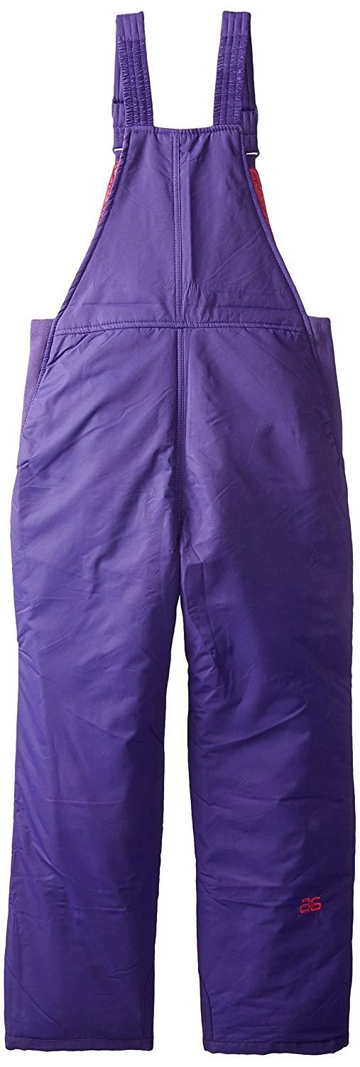 Arctix Insulated Youth Snow Bib Overalls Purple Medium