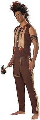 Native American Indian Noble Warrior Chief Thanksgiving Adult Costume Size L