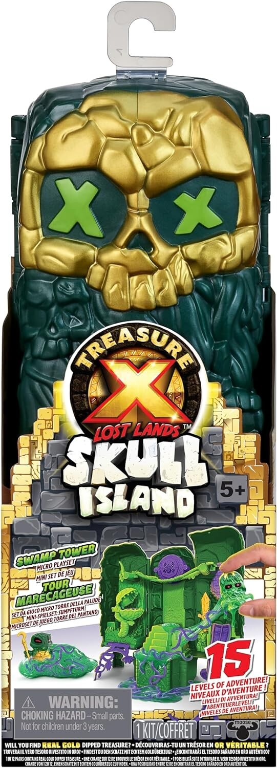 TREASURE X Lost Lands Skull Island Swamp Tower Micro Playset