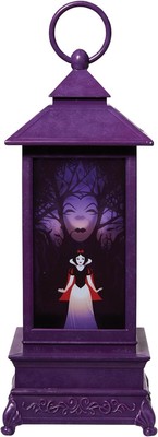 Enesco Disney Showcase Snow White and The Evil Queen Glitter Water Lantern, 11 I