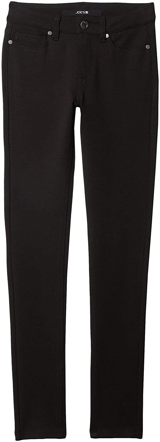 Joe's Jeans 266431 Girl's The Ponte Skinny Pants Black Size 14