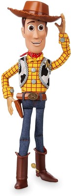 Disney Woody Interactive Talking Action Figure - Toy Story 4 - 15 Inches