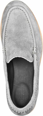 Pre-owned Timberland A21bd Men's Tauk Point Venetian Loafers-shoe, Grey Suede - 9 M Us In Gray