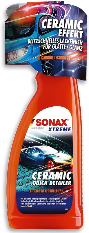 Sonax Xtreme Ceramic Quick Detailer 750 Ml Scellement De Peinture Entretien Rapi