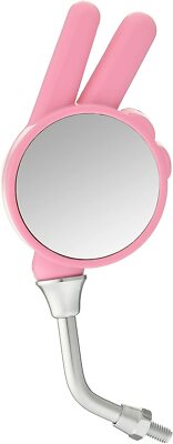 KITACO Mirror choki Mounting diameter M8 Right side 1 piece General-purpose pink