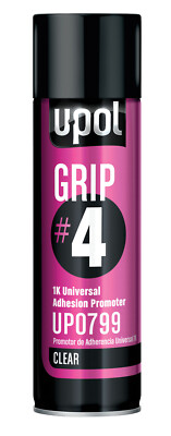 U-POL Premium Aerosols: Grip #4 Universal Adhesion Promoter, Clear, 15oz