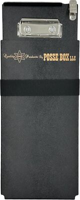 Posse Box Citation Book Caddy Durable Secure Storage for Police and Law Enfor...