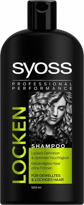 Syoss Locken Shampoo 500ml Für Gewelltes & Lockiges Haar Optimale Feuchtigkeit