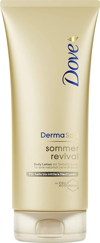 DOVE Body Lotion hell (2 x 0.2 l)
