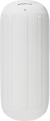 Extreme Max 3006.7303 BoatTector HTM Inflatable Fender - 8.5'' x 20'', White
