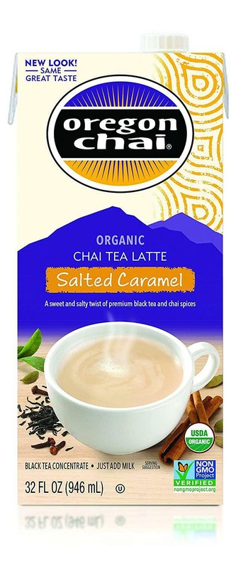 Latte Concentrate, Salted Caramel, 32 Ounce Box (pack Of 6)