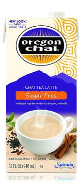 Oregon Chai Sugar Free Chai Tea Latte Concentrate 32 Ounce