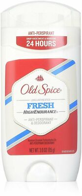 Old Spice High Endurance Anti-Perspirant & Deodorant Stick Fresh 3 Oz Pack of 6
