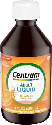 Centrum Liquid Multivitamin for Adults, Multivitamin/Multimineral Supplement