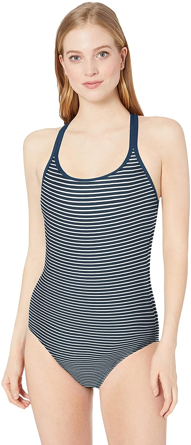 CARVE Designs Womens 182397 Bay Stripe One Piece Swimsuit Size XS