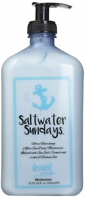 Saltwater Sundays Sea Salt Hypoallergenic Moisturizer 18.75z NEW