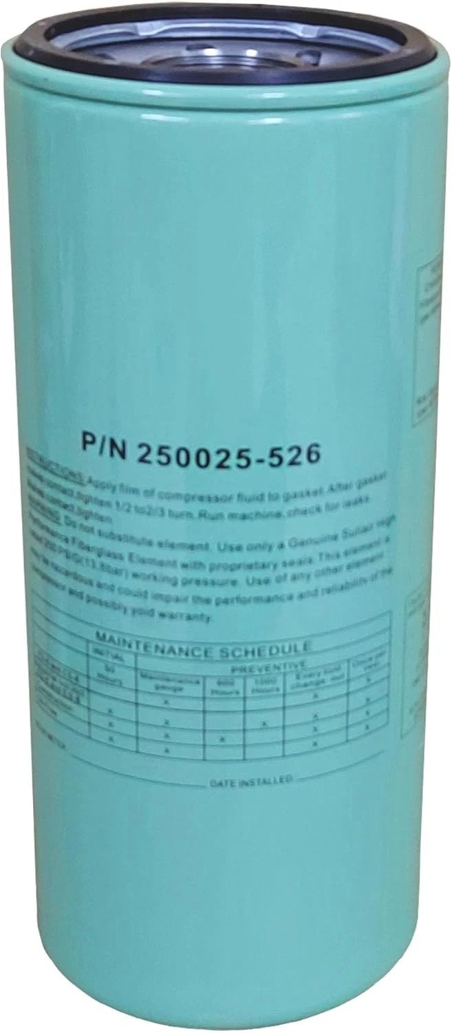 1Pcs 250025526 Oil Filter for Sullair Air Compressors 250025-526 Compressor Elem