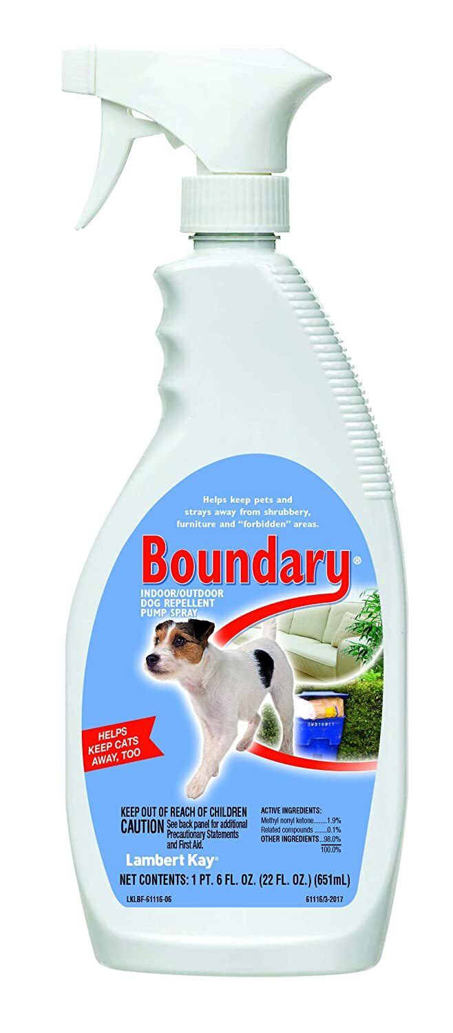 Dog Repellent Pump Spray Indoor Outdoor Protect Furniture Garden Keep