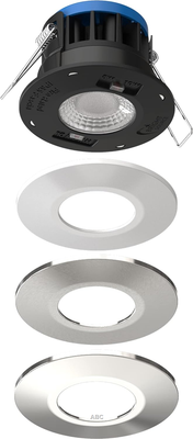Bright Source All in One Switchable Wattage 8w 10w LED Downlight 3 Light 3