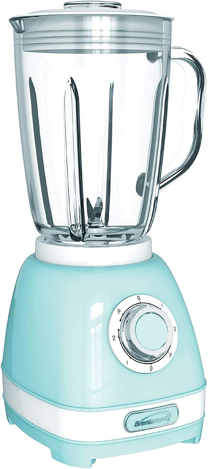 Brentwood JB-330BL: 2-Speed Retro Blender w/ 50-Ounce Plasti