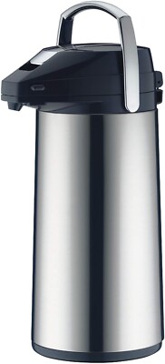 alfi GETRÄNKESPENDER 2,2 Liter, Pumpkanne aus poliertem Edelstahl 0987 B-Ware