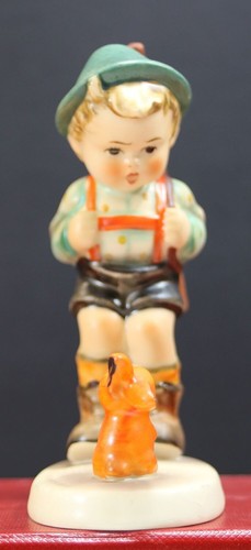 Goebel M.I. Hummel #6/0 "Sensitive Hunter" TMK5 4.75"tall, Germany