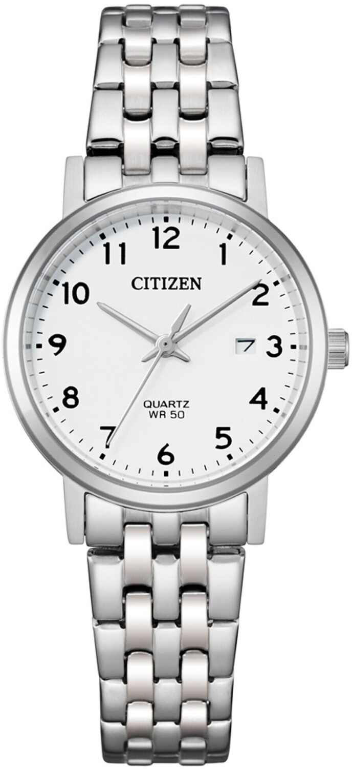CITIZEN Damen Quarzuhr Quarz mit Stahlband 28 mm Edelstahl Silberfarben - Bild 1 von 3
