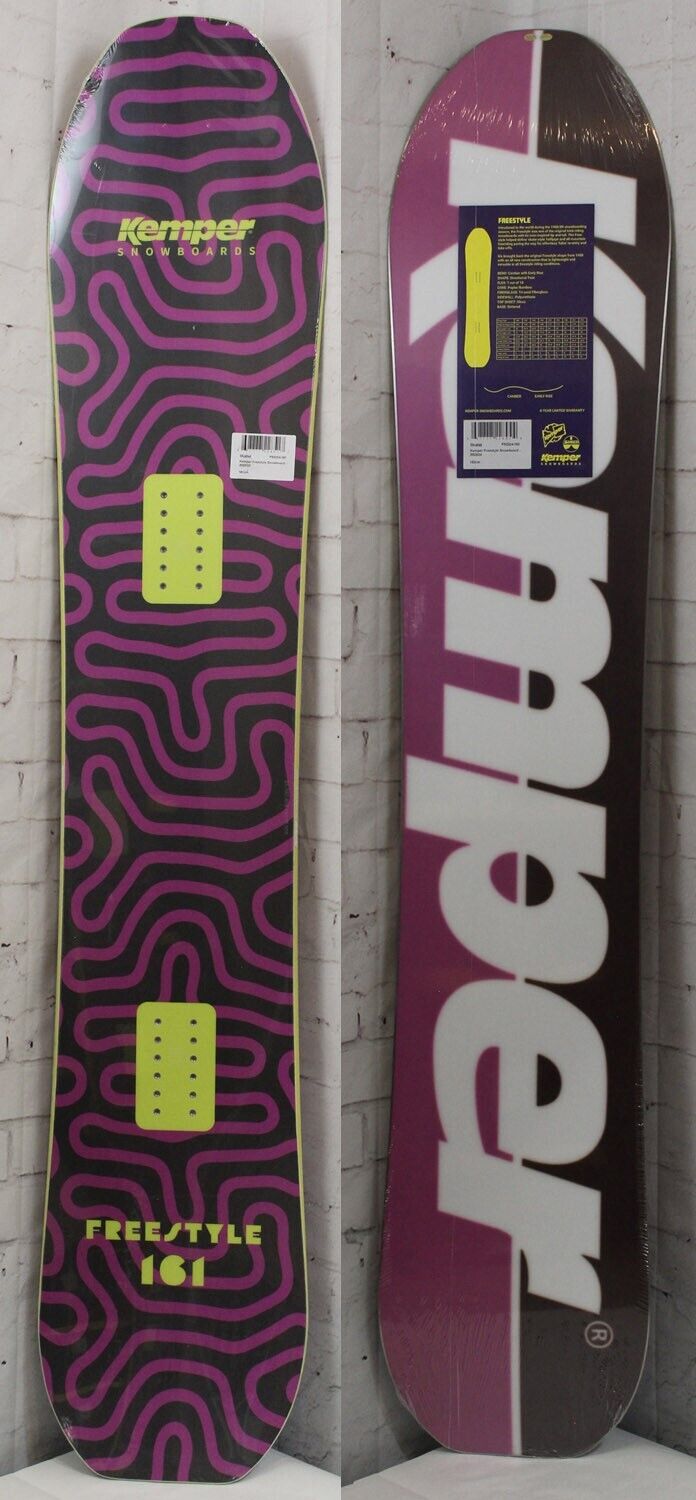 Kemper Freestyle Men's Snowboard 161 cm, Directional Twin, New 2024 | eBay Kemper Freestyle Men's Snowboard 161 cm, Directional Twin, New 2024 | eBay