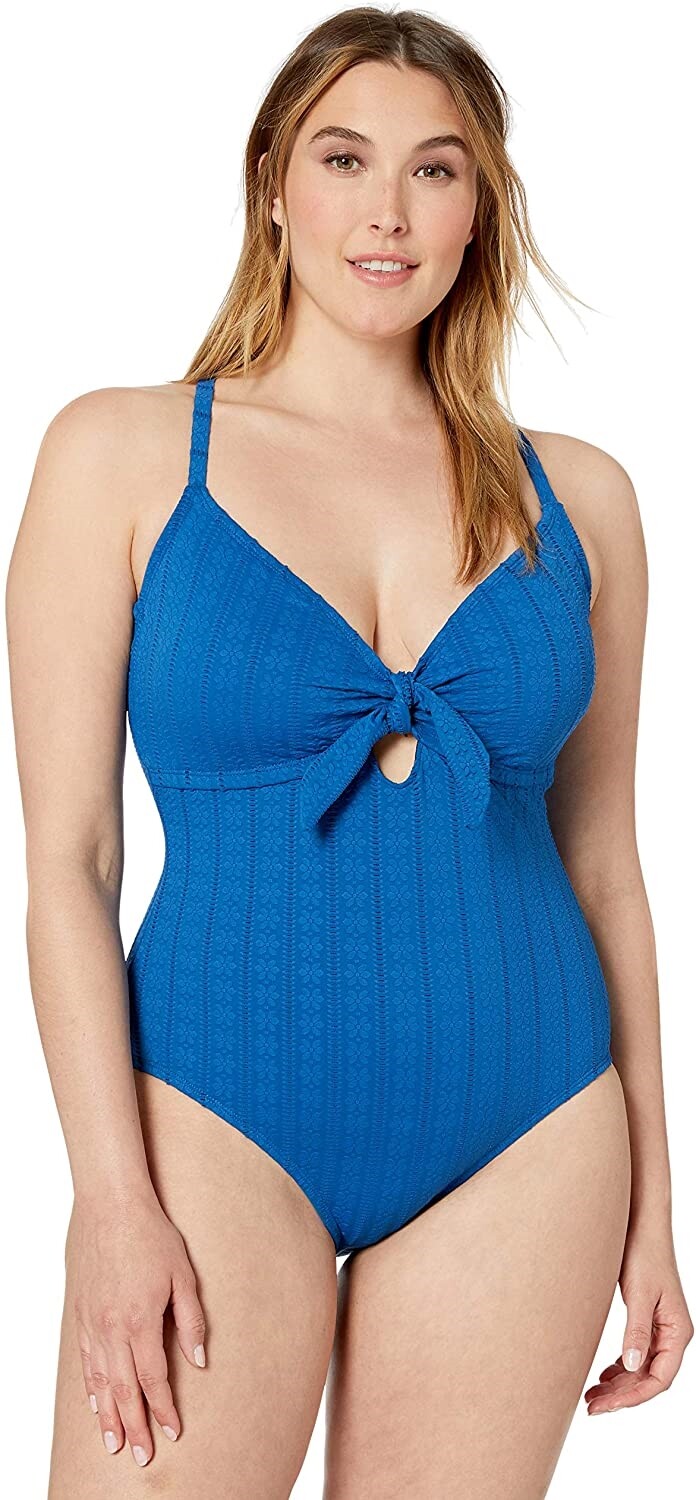 Kenneth Cole REACTION Women's 236250 Plus Size One Piece Swimsuit Size 2X