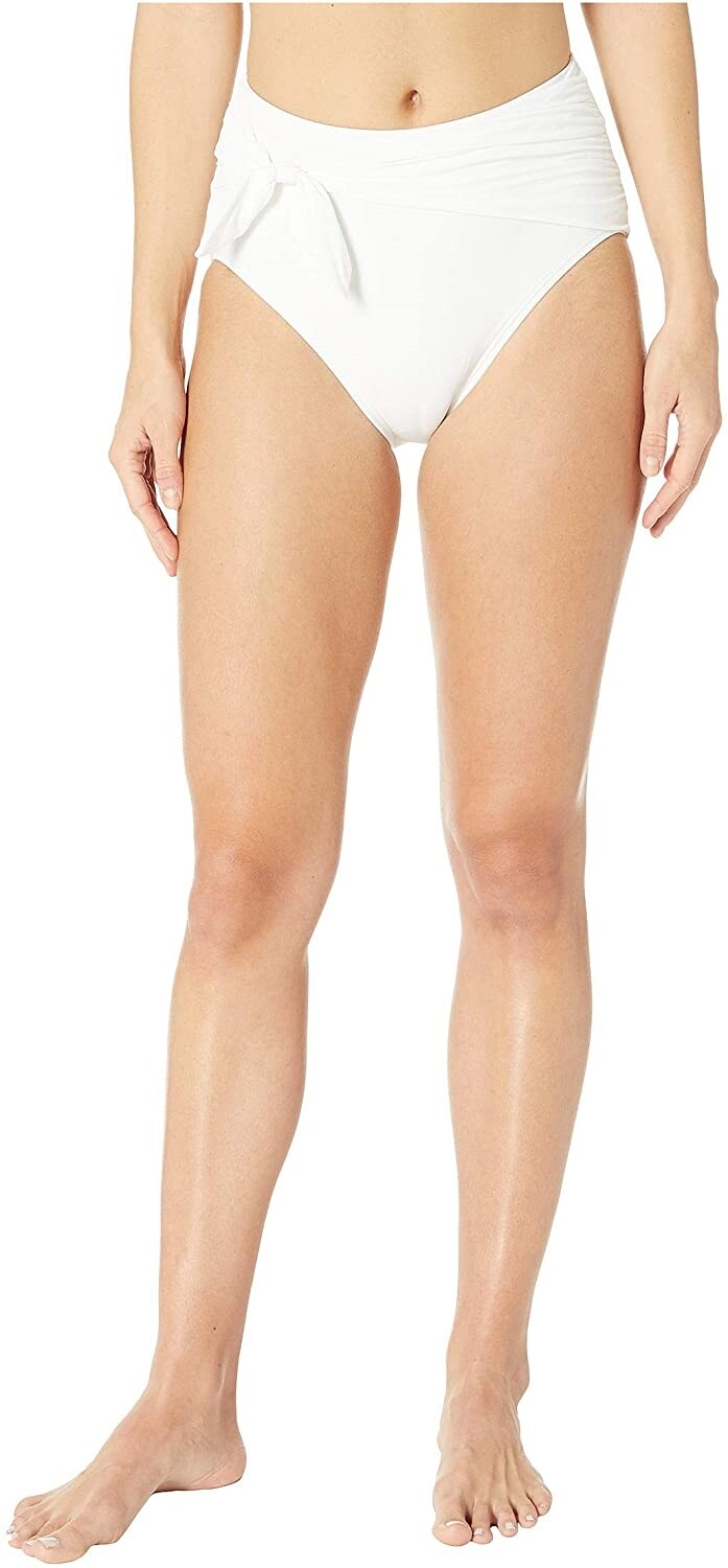 Kate Spade New York Women's White Grove Beach Bikini Bottoms size X-Small 177393