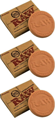 6 x RAW Hydrostone Natural Terracotta Humidifying Stone 100% Clay Made In USA