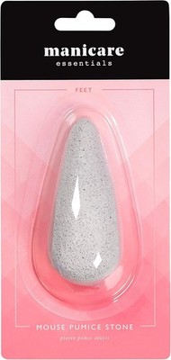 Manicare Mouse Pumice Stone For Eliminating Dry Skin, Prevents and Removes Corns