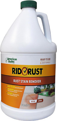 American Hydro Systems 2662 Rid O Liquid Rust Stain Remover, 1-Gallon Bottle, Fl