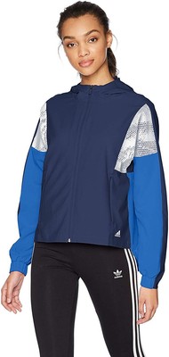

Женская ветровка Adidas Noble Indigo/Hi-Res Blue Sport ID