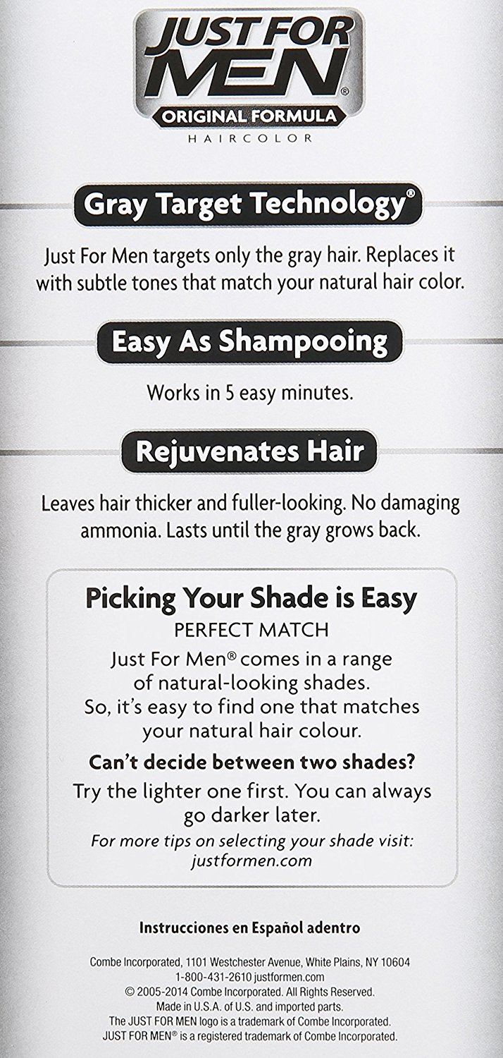 Details About Just For Men Original Formula Mens Hair Color Sandy Blondpack Of 3