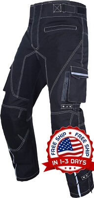Pantalones de moto para hombre que montan carreras en deportes duales US NUEVO