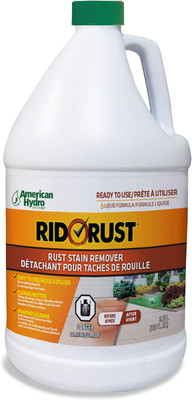 Pro Products American Hydro Systems 2662 Rid O Liquid Rust Stain Remover, 128 Fl