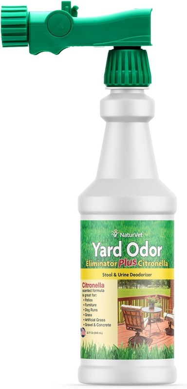 Naturvet - Yard Odor Eliminator - Eliminate Stool and Urine Odors from Lawn and