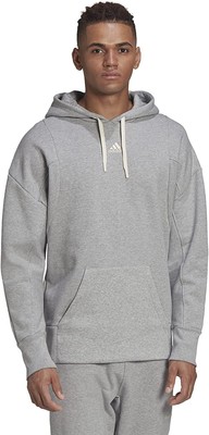 

Мужская флисовая толстовка Adidas Studio Lounge, средний серый вереск, маленький размер, Medium grey heather