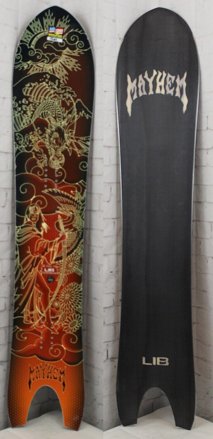 Lib Tech Mayhem Retro Ripper Mens Directional Snowboard 161 Lib Tech Mayhem Retro Ripper Mens Directional Snowboard 161