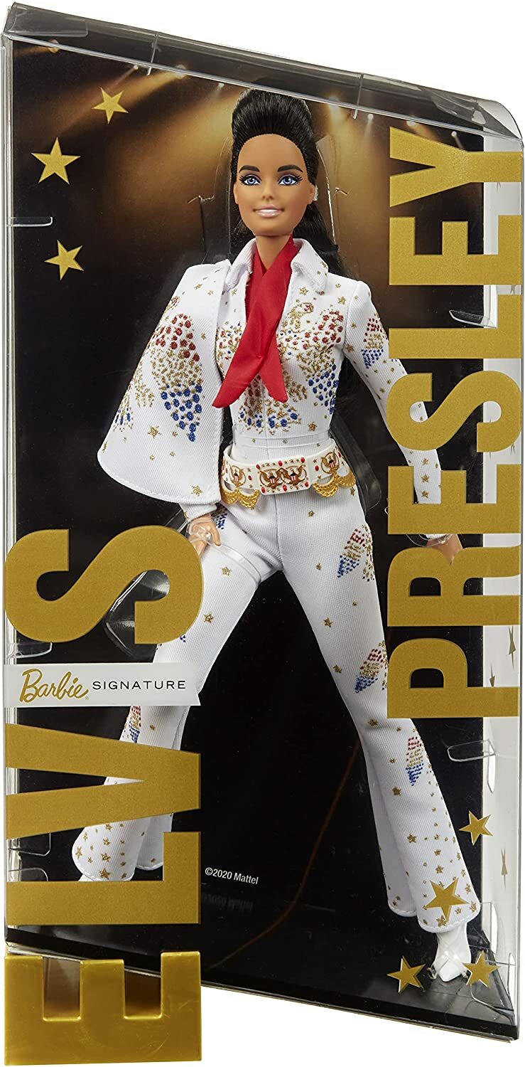 Barbie - ♦♬Elvis&amp;Barbie doll未取り出し♦♢ Barbie Drop Page - Elvis – Mattel Creations