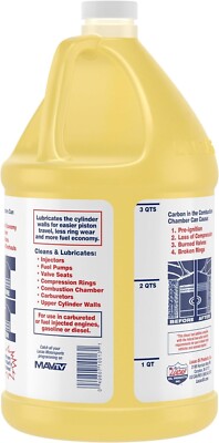 Lucas Oil 10013 Injector Cleaner Fuel Treatment Gas & Diesel Engine (1 Gallon)