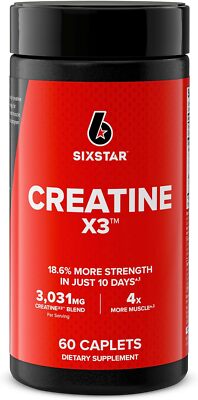  Creatine Pills Post Workout X3 Creatine Capsules | Creatine Monohydrate