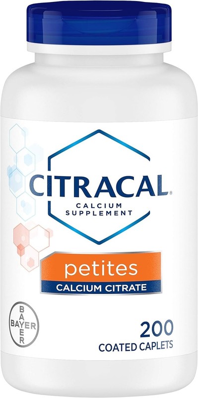Citracal Petites 400 mg Calcium Citrate Easily Absorbed and Highly