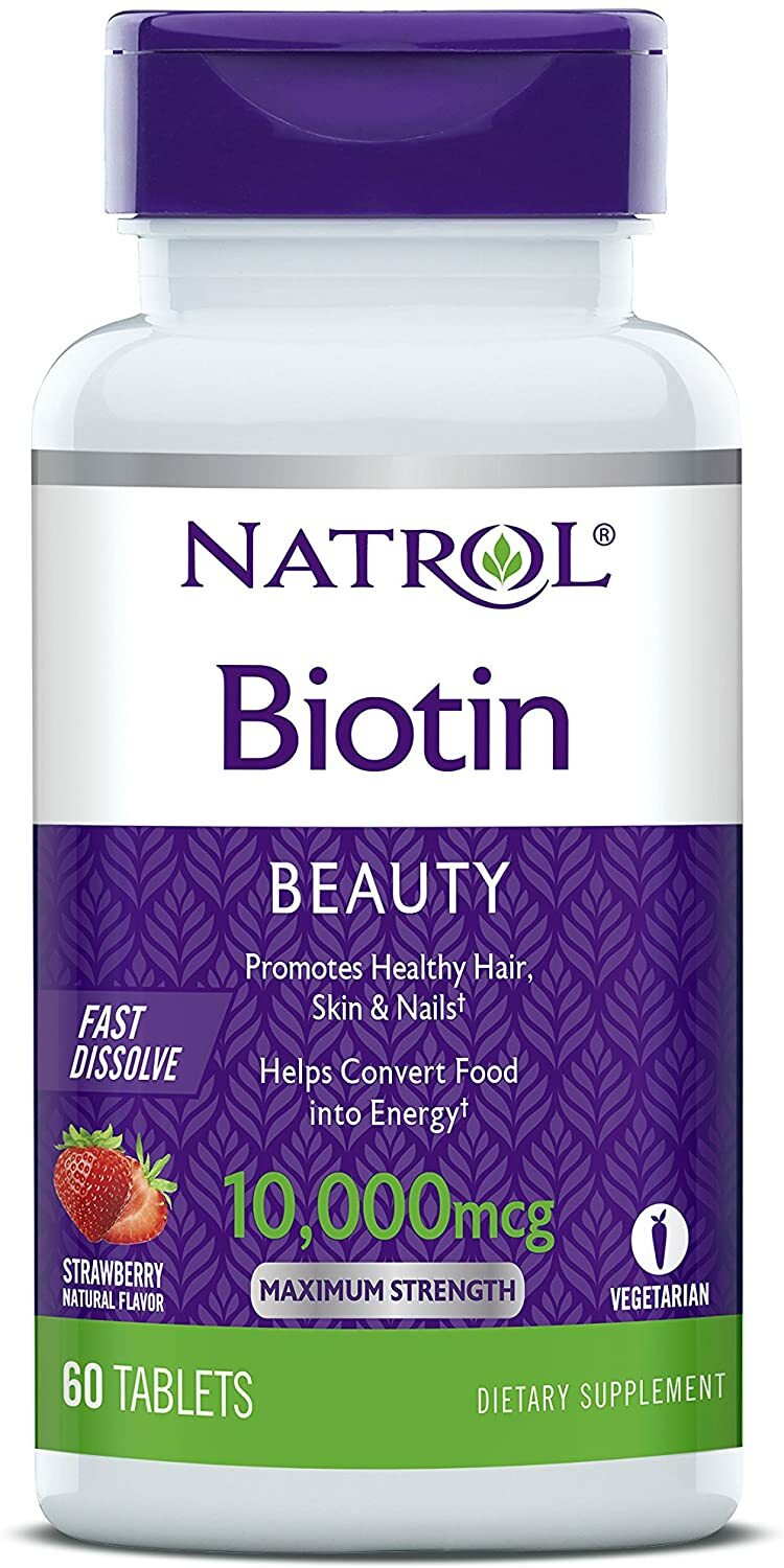 Biotina pastillas vitaminas para la caida del cabello